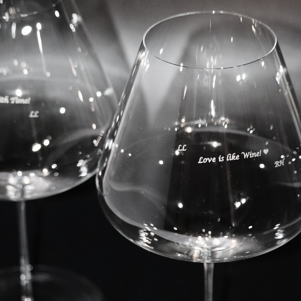 Wine Glass Engraving (English)