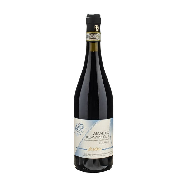 Antolini Moropio Amarone della Valpolicella Classico DOCG 2020 Wine bottle with label on a white background