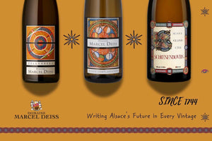 3 bottles of Marcel Deiss Wines