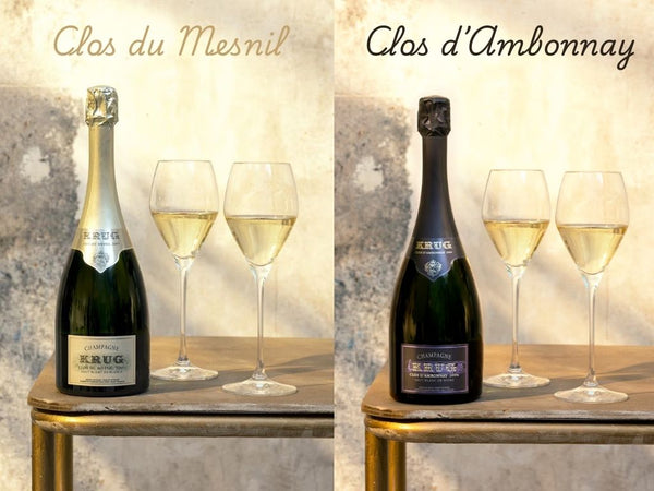 Krug: Clos d'Ambonnay vs Clos du Mesnil