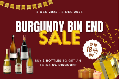 Burgundy Bin End Sale