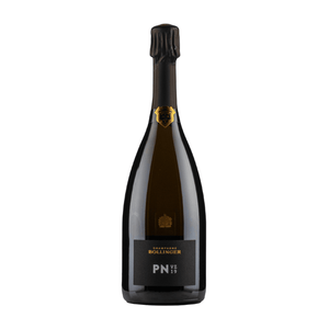 Bollinger PN Brut VZ19 champagne bottle on a white background