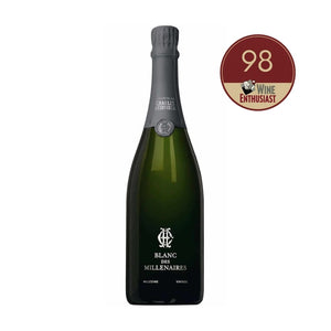 Bottle of Blanc des Millenaires champagne