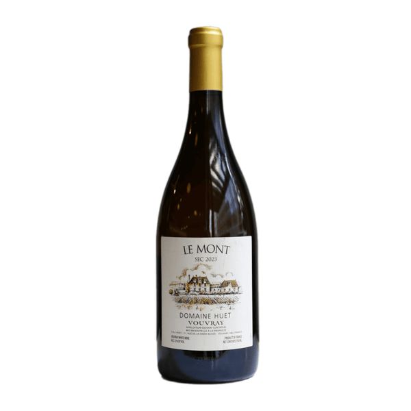 Domaine Huet Vouvray Le Mont Sec 2023 on a white background