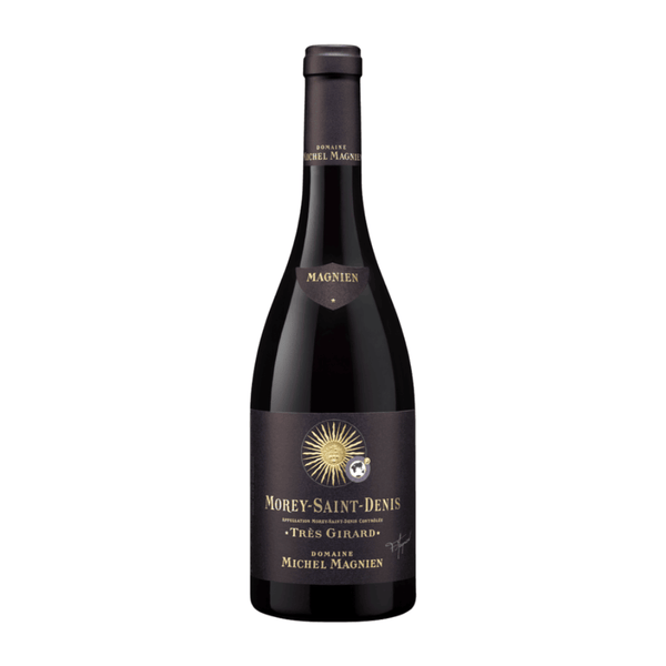 Domaine Michel Magnien Morey-Saint-Denis Le Tres Girard 2020 Wine bottle with a dark label on a white background