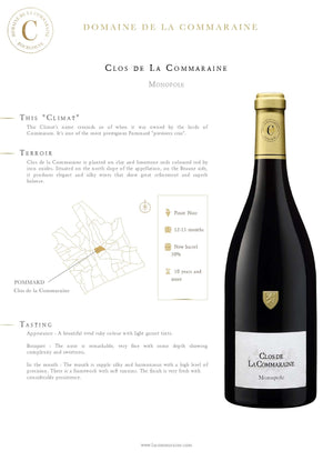 Domaine de la Commaraine Pommard 1er Cru Clos de la Commaraine Monopole 2023