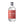 A clear glass bottle of Four Pillars Modern Australian Gin with a prominent red label and a dark grey cap, shown on a plain white background.