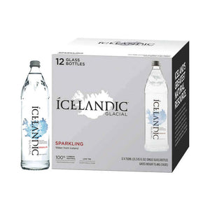 Icelandic Glacial Natural Spring Alkaline Sparkling Water