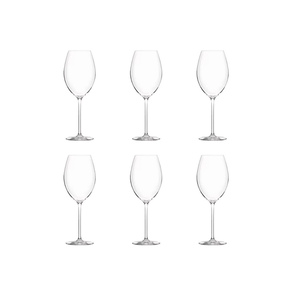 Lucaris Lavish Bordeaux Glass (Set of 6)