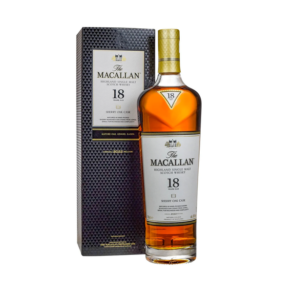 Macallan Sherry Oak 18 Years Old