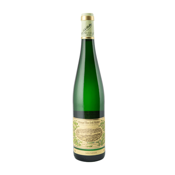 Max Richter Brauneberger Juffer Kabinett 2023 bottle with label on a white background