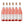 6 bottles of Noble Truth Cranberry Rose Sparkling Tea 750mL