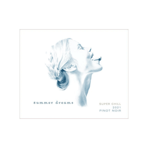 Summer Dreams Super Chill Pinot Noir 2021 Wine label