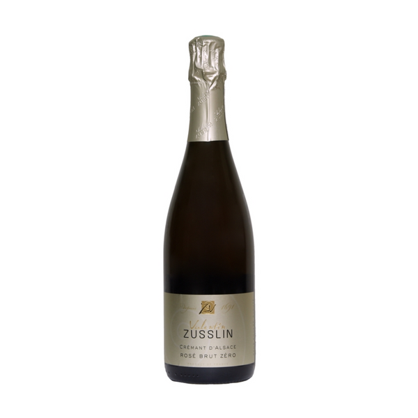 Valentin Zusslin Cremant d'Alsace Rose Brut Nature Zero