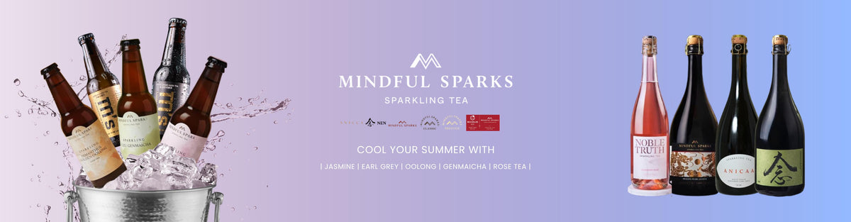 mindful sparks sparkling tea banner